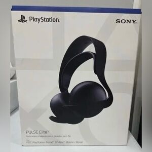Sony PlayStation Pulse Elite Wireless Gaming Headset for PS5 PS4- Midnight Black
